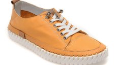 Pantofi galbeni GRYXX EV2898 din piele naturala pentru femei