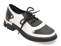 Pantofi GRYXX alb-negru, ZIMBASIZ, din piele naturala - 1