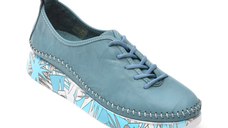 Pantofi GRYXX albastri, 437, din piele naturala
