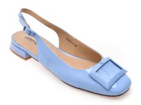 Pantofi GRYXX albastri, 63003, din piele naturala lacuita - 1