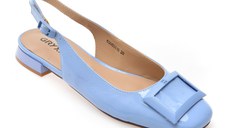 Pantofi GRYXX albastri, 63003, din piele naturala lacuita