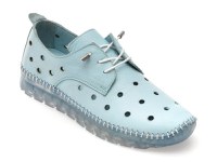 Pantofi GRYXX albastri, MN8006, din piele naturala - 1