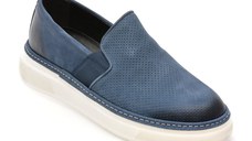 Pantofi GRYXX albastri, TRL60, din nabuc