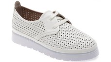Pantofi GRYXX albi, 1460111, din piele naturala