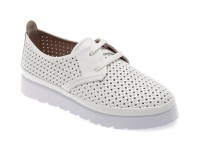Pantofi GRYXX albi, 1460111, din piele naturala - 1