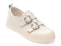 Pantofi GRYXX albi, 24995, din piele naturala - 1