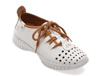 Pantofi GRYXX albi, 5306, din piele naturala - 1