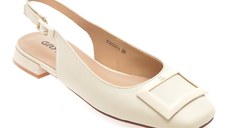 Pantofi GRYXX albi, 63003, din piele naturala