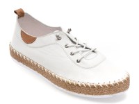 Pantofi GRYXX albi, EV3016, din piele naturala - 1