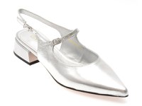 Pantofi GRYXX argintii, 32601, din piele naturala - 1