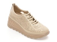 Pantofi GRYXX bej, 210520, din piele naturala - 1