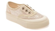 Pantofi GRYXX bej, 91256, din material textil