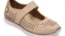 Pantofi GRYXX Bej EV2922 din Piele Naturala pentru Femei