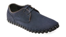 Pantofi GRYXX bleumarin, 71616, din nabuc