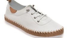 Pantofi GRYXX EV30106 albi din piele naturala pentru femei