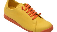 Pantofi GRYXX galbeni, 1601, din piele naturala