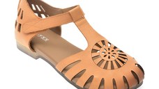 Pantofi GRYXX galbeni, 560, din piele naturala