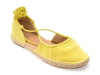 Pantofi GRYXX galbeni, 82916, din material textil - 1