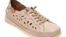 Pantofi GRYXX gri, EV2945, din piele naturala
