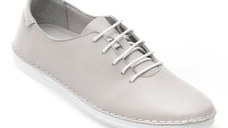 Pantofi GRYXX gri, MN221, din piele naturala