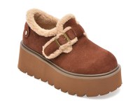 Pantofi GRYXX maro, 2036, din piele intoarsa - 1