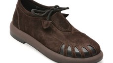 Pantofi GRYXX maro, 213011, din piele intoarsa