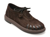 Pantofi GRYXX maro, 213011, din piele intoarsa - 1