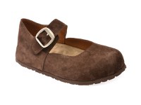 Pantofi GRYXX maro, 233382, din piele intoarsa - 1