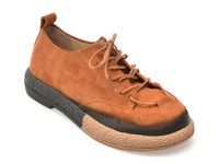 Pantofi GRYXX maro, 3642609, din piele intoarsa - 1