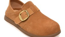 Pantofi GRYXX maro, 6378, din piele intoarsa