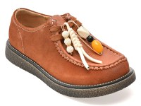 Pantofi GRYXX maro, 9320, din piele intoarsa - 1