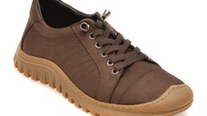 Pantofi GRYXX maro EV2967 din nabuc pentru confort zilnic