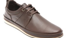 Pantofi GRYXX maro, M6819, din piele naturala