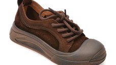 Pantofi GRYXX maro, X004, din piele naturala