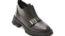 Pantofi GRYXX negri, 096K714, din piele naturala