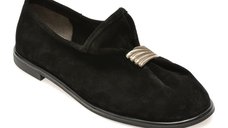 Pantofi GRYXX negri, 16057, din piele intoarsa