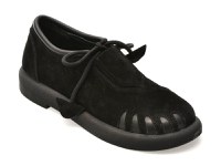 Pantofi GRYXX negri, 213011, din piele intoarsa - 1