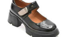 Pantofi GRYXX negri, 23210, din piele naturala lacuita