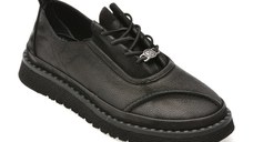 Pantofi GRYXX negri, 251KS59, din nabuc