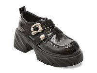 Pantofi GRYXX negri, 25850, din piele naturala lacuita - 1