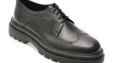 Pantofi GRYXX negri, 26530, din piele naturala