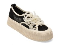 Pantofi GRYXX negri, 278, din material textil - 1