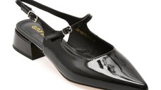 Pantofi GRYXX negri, 32601, din piele naturala lacuita