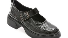 Pantofi GRYXX negri, 387383, din piele naturala