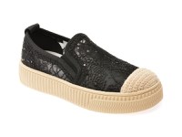 Pantofi GRYXX negri, 5051, din material textil - 1