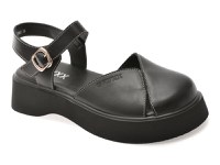 Pantofi GRYXX negri, 5161, din piele naturala - 1