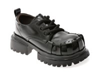 Pantofi GRYXX negri, 5610, din piele ecologica - 1