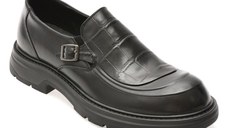 Pantofi GRYXX negri, 56517, din piele naturala