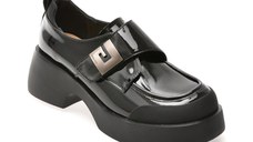 Pantofi GRYXX negri, 5662, din piele naturala lacuita