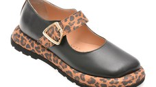 Pantofi GRYXX negri, 671341, din piele naturala